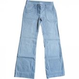 Thumbnail for your product : Sandro Grey Cotton Trousers