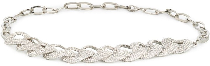 crystal chain belt