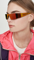 Thumbnail for your product : Balenciaga Mono Futuristic Sunglasses