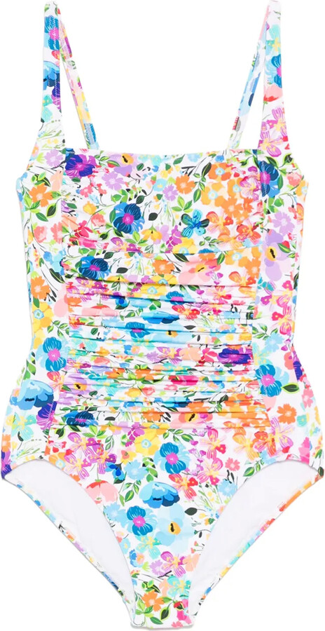 Johnny Was Ruched One-Piece