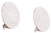 Thumbnail for your product : Hermes Clou de Selle Clip-On Earrings