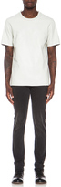 Thumbnail for your product : BLK DNM Leather Tee in Dust White