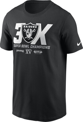 Men's Nike Gray Las Vegas Raiders Logo Essential T-Shirt Size: Small