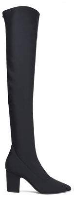 giuseppe zanotti neoprene thigh boots