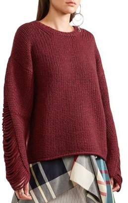 IRO Vasily Ribbed Wool-blend Sweater