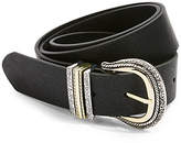Thumbnail for your product : Topshop Denim Leather Look Belt