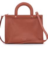 Thumbnail for your product : Ted Baker Leather Stitch Detail Small Tote Bag Colour: BROWN, Size: On