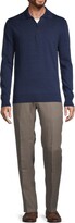 Thumbnail for your product : Kiton Wool Half-Zip Sweater