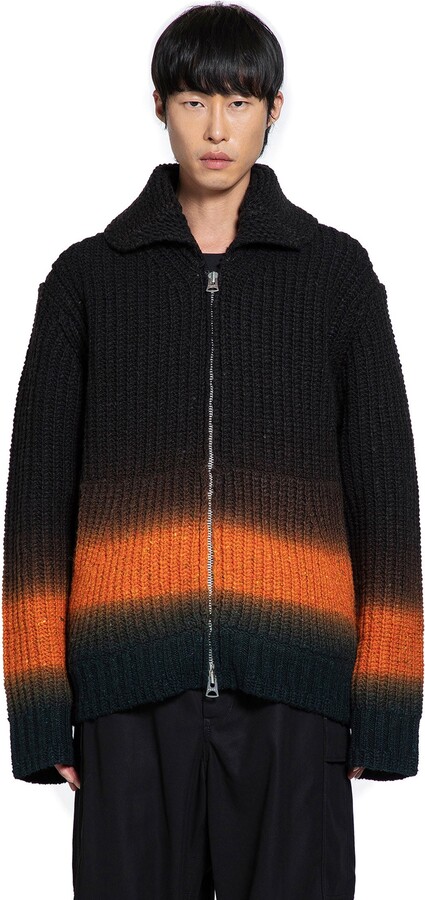 トップス sacai Garment Dye Wool Knit Cardigan sacai Garment Dye Wool Knit Cardigan Black | HAVEN