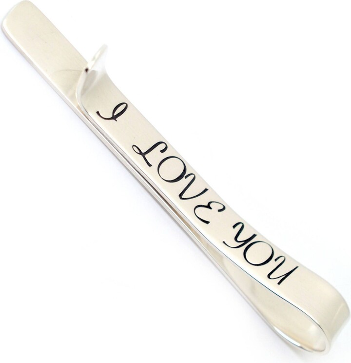 etsy personalized tie clip