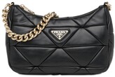 Thumbnail for your product : Prada System Quilted Leather Shoulder Bag