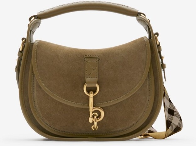 Burberry Small B Clip Messenger Bag