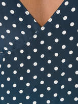 Thumbnail for your product : Aspesi v-back polka dot dress