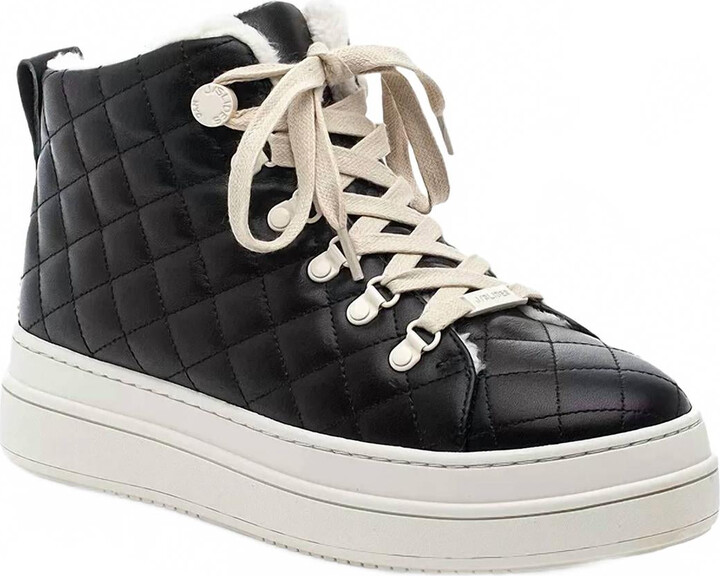 J/Slides Women's Nico Sneaker In Black