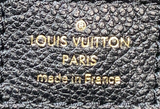 Louis Vuitton Bicolor Monogram Empreinte Grand Palais - Black