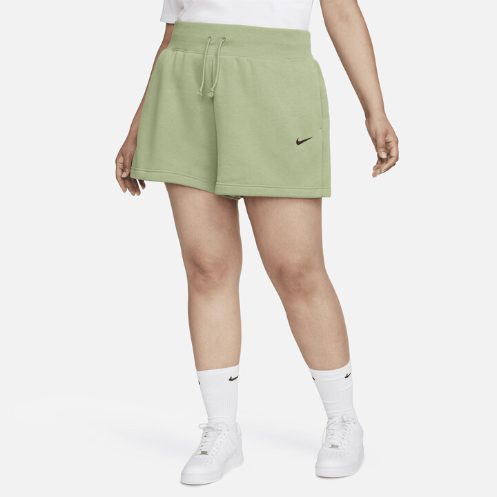 Womens Nike Sportswear Phoenix Fleece High- Waisted Shorts