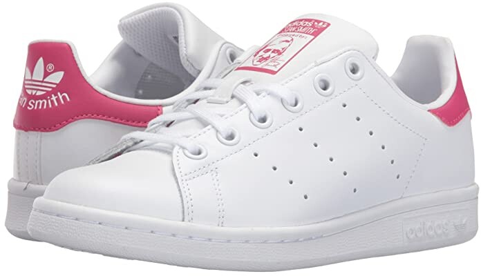 stan smith shoes pink and white