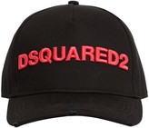 Thumbnail for your product : DSQUARED2 Logo Gabardine Baseball Cap
