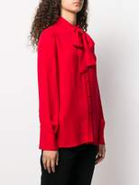 Thumbnail for your product : Valentino V plaque blouse