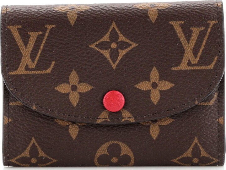Louis Vuitton Rosalie Coin Purse Monogram Empreinte Leather Brown