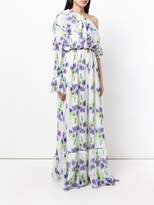 Thumbnail for your product : MSGM asymmetric floral print dress