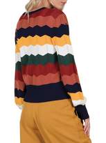 Thumbnail for your product : Molly Bracken Zigzag-Print Sweater