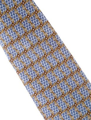 Burberry Silk Printed Tie
