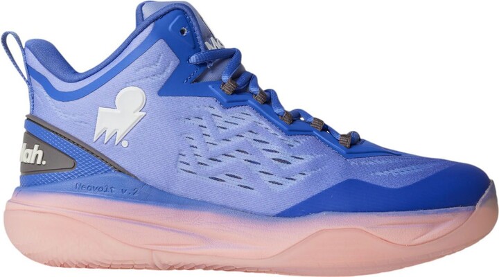 Moolah Women's Neovolt Pro v2 Basketball Shoes, Size 6, Blue/Gray