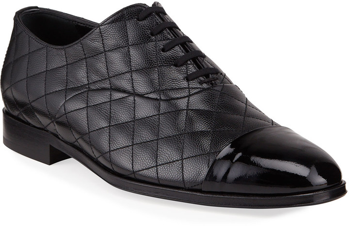 mens quilted shoes