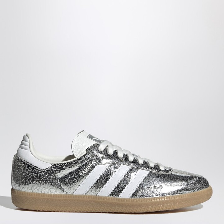 Sneaker Samba OG Silver Metallic/White