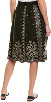 Thumbnail for your product : Johnny Was Linen A-Line Skirt