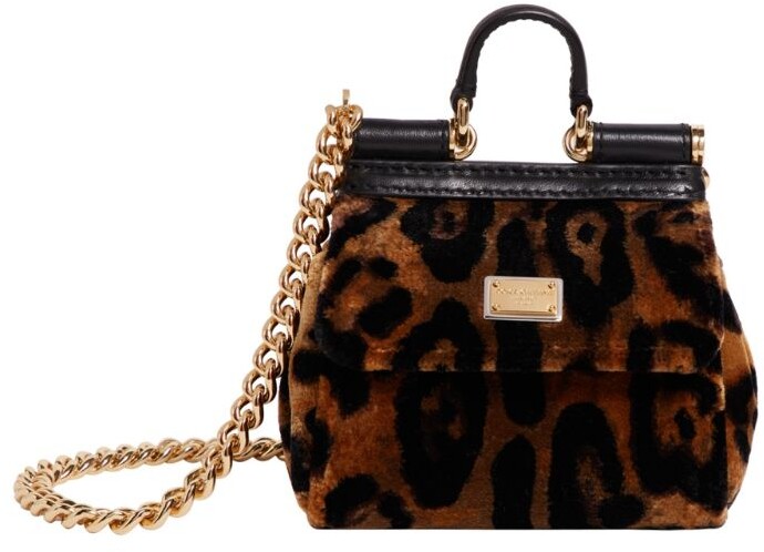 mini leopard print bag