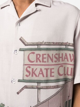 CRENSHAW SKATE CLUB X Browns Square Shirt - ShopStyle T-shirts 