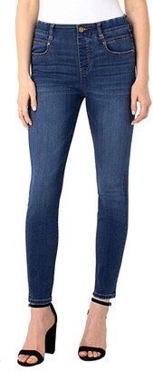 jeans with zips womens