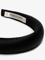 Thumbnail for your product : Jennifer Behr Black Tori silk satin headband