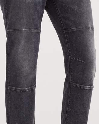 7 For All Mankind Adrien Slim Tapered with Moto Detail in Archangel