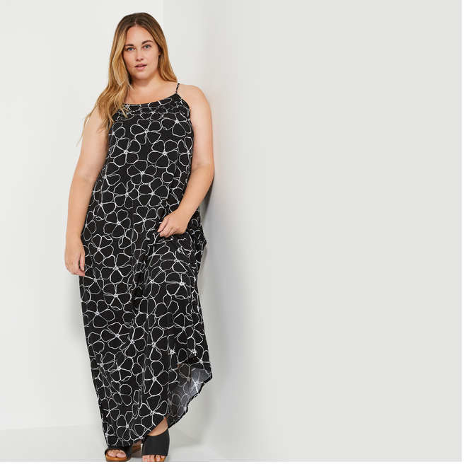 black maxi dress canada