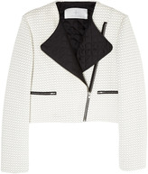 Thumbnail for your product : Thakoon Honeycomb Jacquard Jersey Motor Jacket