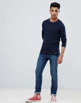 Thumbnail for your product : Threadbare Stretch Ribbed Crew Neck Sweater