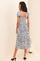 Thumbnail for your product : SALTWATER LUXE Jasmine Leopard Midi Dress