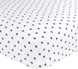 Just Born Cotton Fitted Crib Sheet, Twinkle Twinkle