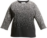 Thumbnail for your product : Caroline Rose Plus Size Dot-to-Dot Dolman-Sleeve Top