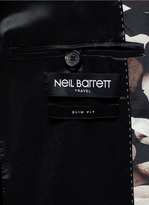 Thumbnail for your product : Neil Barrett Sculpture camo print matte satin blazer