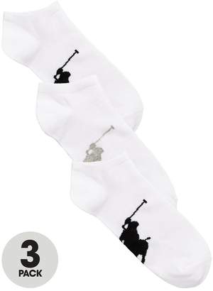 Polo Ralph Lauren Mens Trainer Socks (3 Pack)