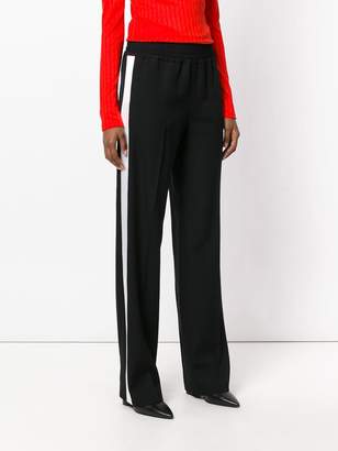 Givenchy contrast stripe trousers