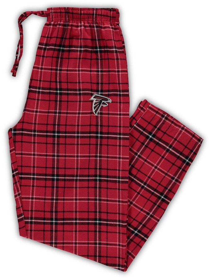 Concepts Sport Men's Red, Black Atlanta Falcons Ultimate Plaid Flannel Pants  - ShopStyle Pajamas