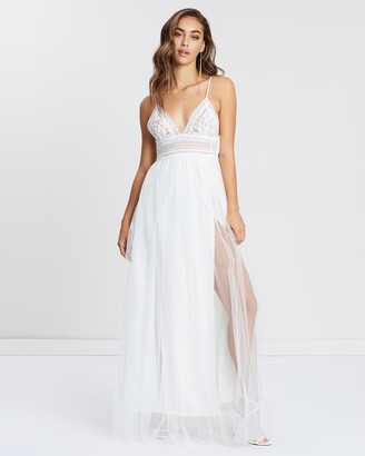 Miss Holly Women's White Maxi dresses - Athena Dress