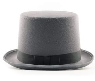 Hms HMS Tall Top Hat 6 Inch High Simulated Wool with Elastic Adjuster