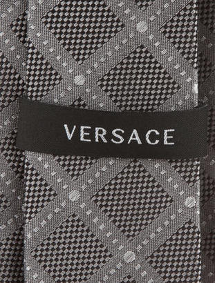 Versace Silk Patterned Tie