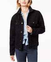 Thumbnail for your product : The Style Club Cotton Feminist Embroidered Denim Jacket